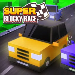 Play Super Blocky Race Online