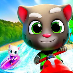 Play Cartoon Talking Tom Jigsaw Puzzle Online