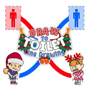 Play Draw To Toilet - Line Drawing Online