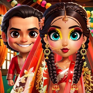 Play Asoka Makeup Indian Bride Online