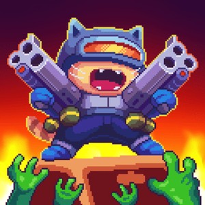 Play cat gunner super zombie shoot Online
