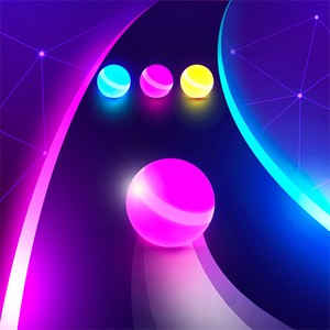 Play Dancing Road Color Ball Run Online