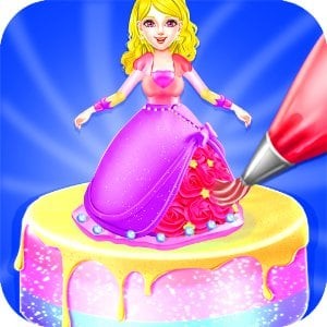 Play icing on doll cake Online