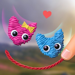 Play Love Cats Rope Online