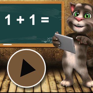 Play Talking Tom Math Test Online